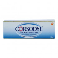 Купить Корсодил (Corsodyl) зубной гель 1% 50г в Пензе